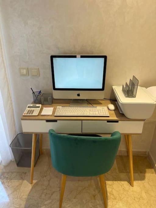 A 2 Minutes De Casa Finance City, Appartement Avec 2 Chambres Casablanca Bagian luar foto
