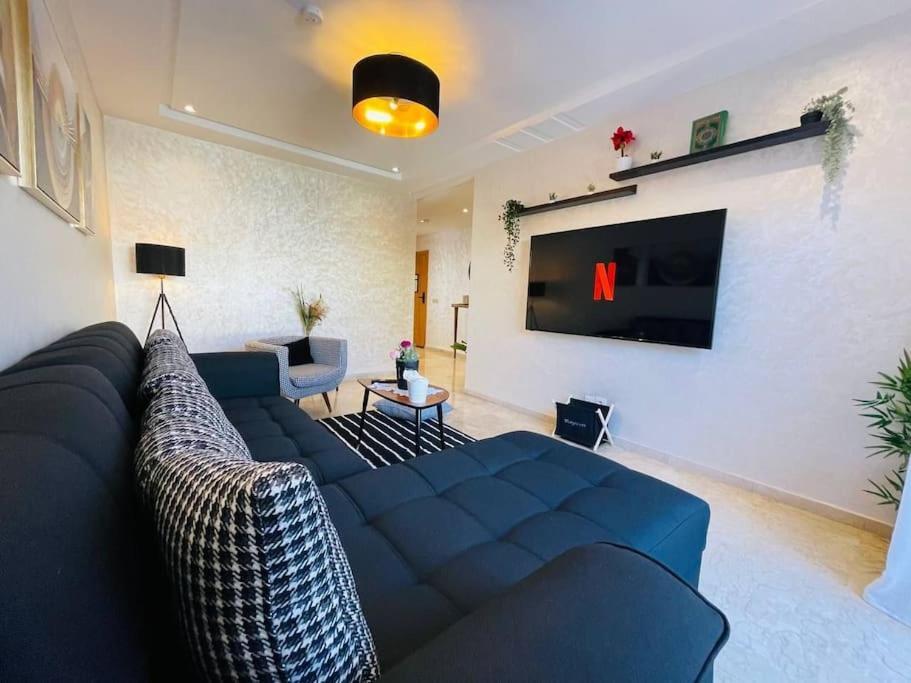 A 2 Minutes De Casa Finance City, Appartement Avec 2 Chambres Casablanca Bagian luar foto