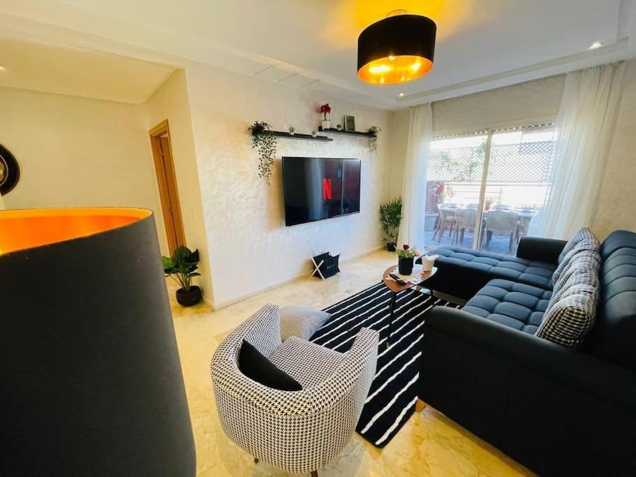 A 2 Minutes De Casa Finance City, Appartement Avec 2 Chambres Casablanca Bagian luar foto