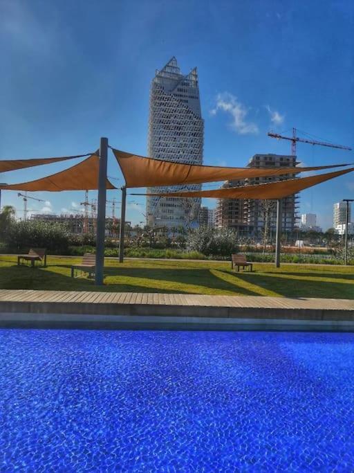 A 2 Minutes De Casa Finance City, Appartement Avec 2 Chambres Casablanca Bagian luar foto